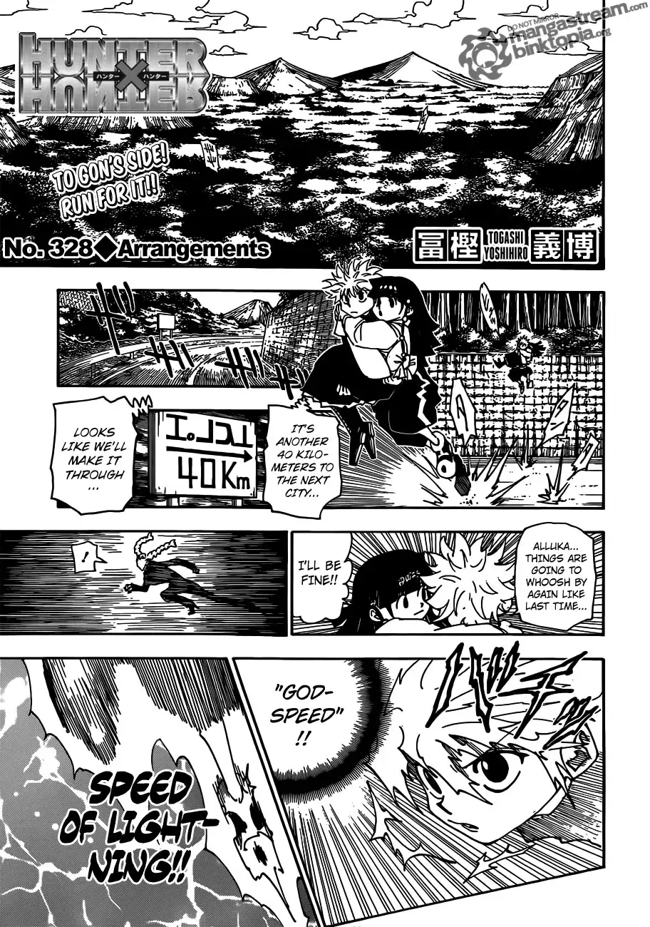 Hunter x Hunter Chapter 328 1